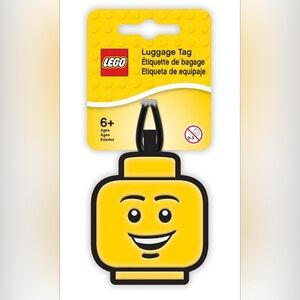 New Lego Iconic Boy Luggage Bag Tag